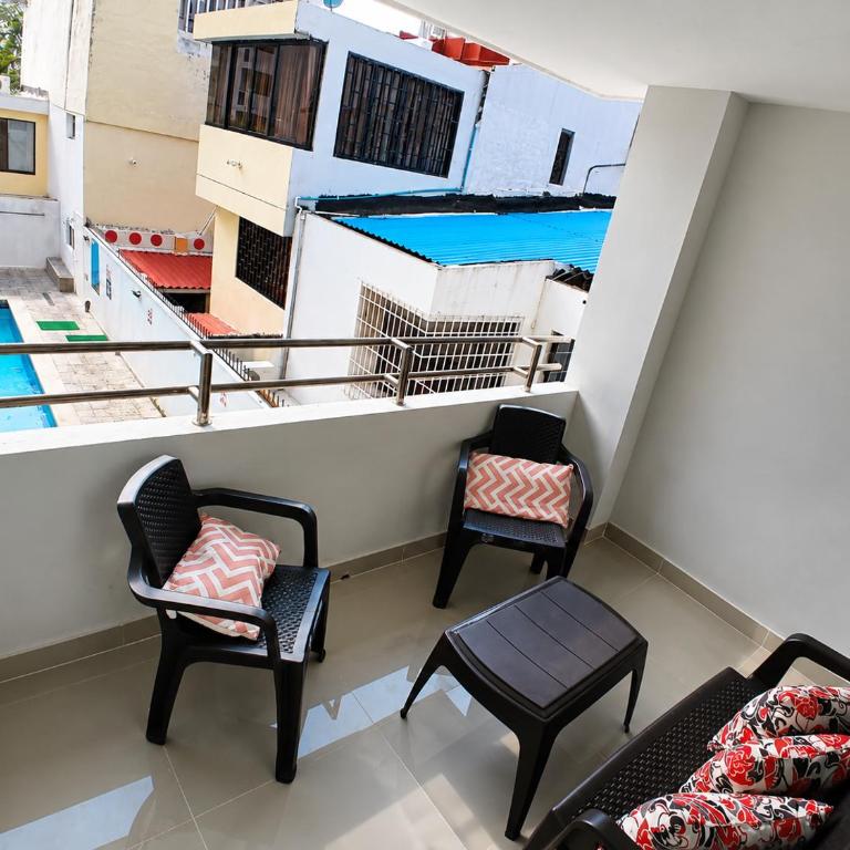Rodadero, Apartamento Cerca al Mar con Piscina - Two-Bedroom Family Apartment - 14
