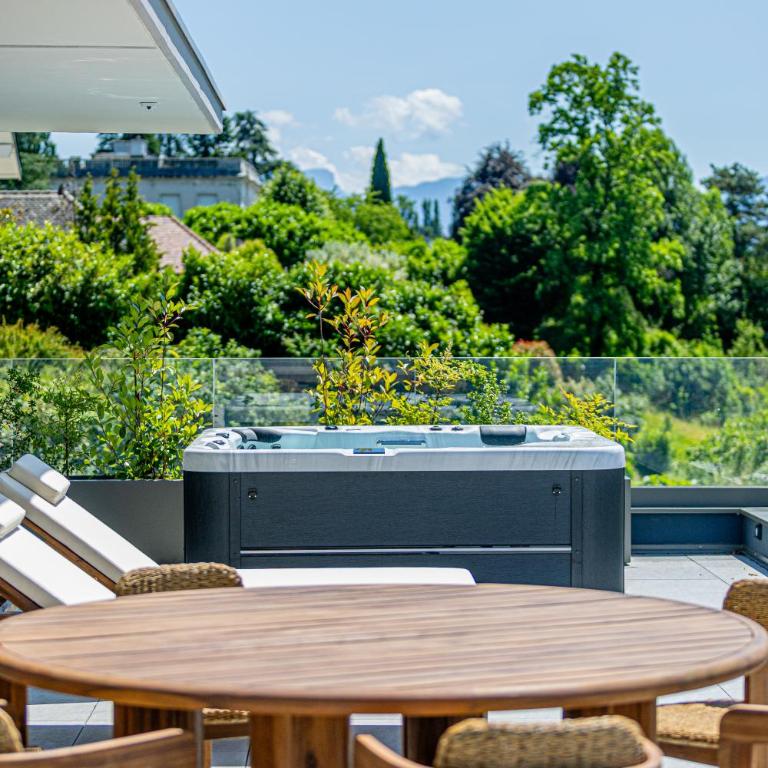 La Perle du Lac - Jacuzzi - Terrasse - Appartement 3 Chambres - 35