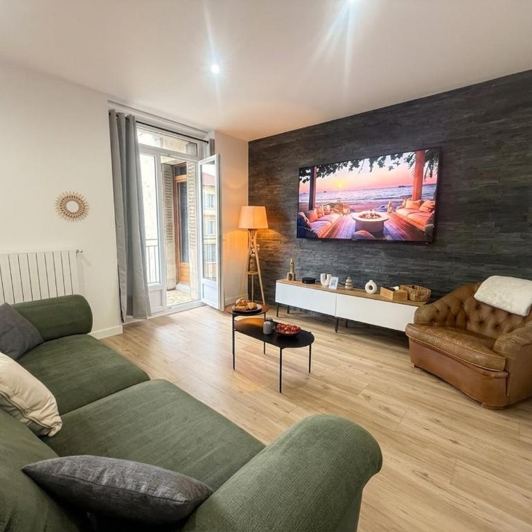 Le Refuge Centre Ville Climatisation Parking Balcon - Appartement 2 Chambres - 9