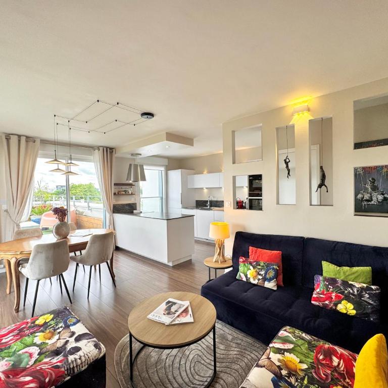 Le Rooftop Cleunay, Terrasse et stationnement privé - Apartamento de 2 dormitorios - 12