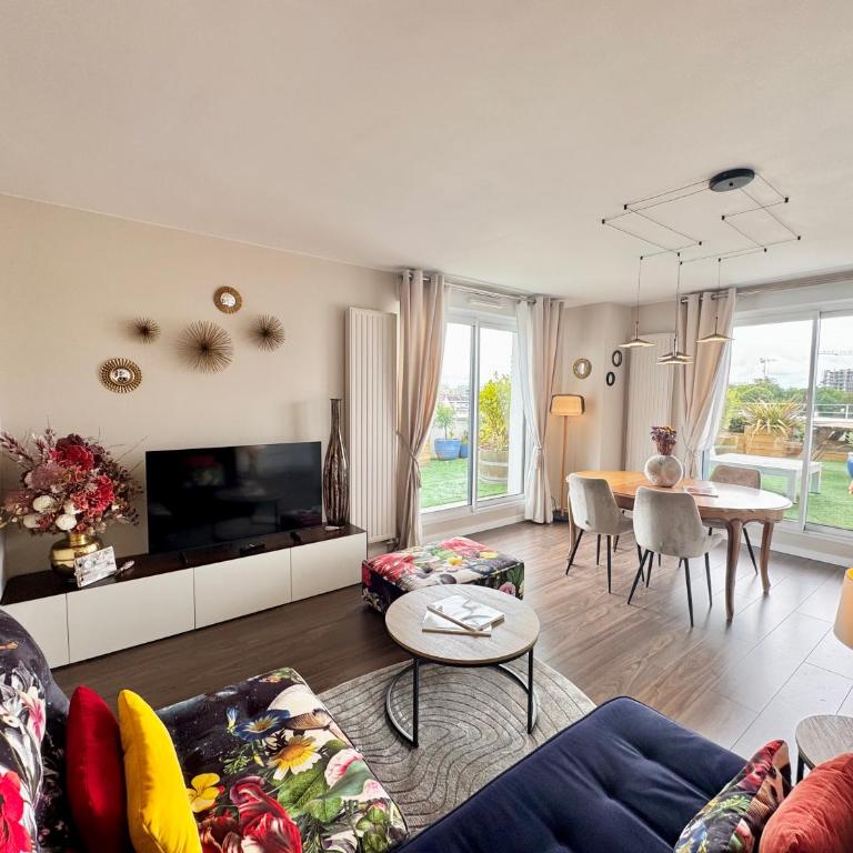 Le Rooftop Cleunay, Terrasse et stationnement privé - Apartamento de 2 dormitorios - 8