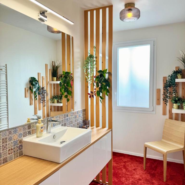 Le Rooftop Cleunay, Terrasse et stationnement privé - Apartamento de 2 dormitorios - 24