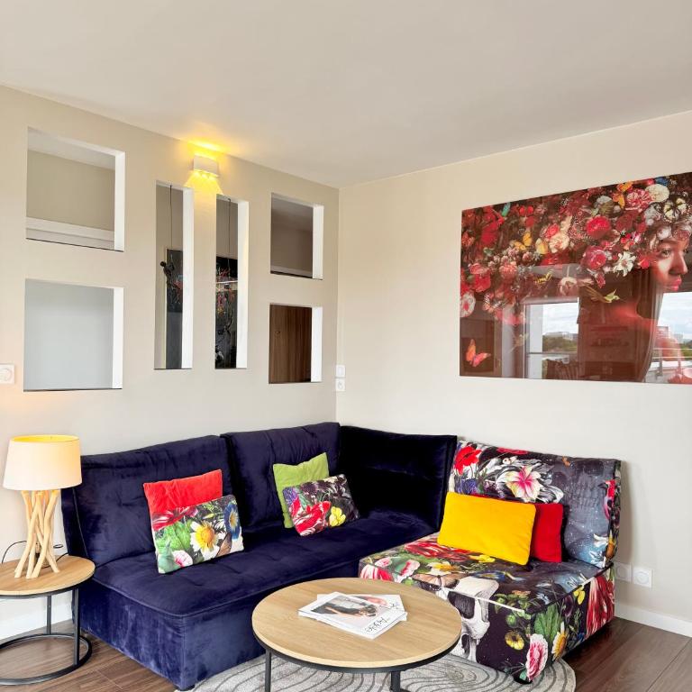 Le Rooftop Cleunay, Terrasse et stationnement privé - Apartamento de 2 dormitorios - 25