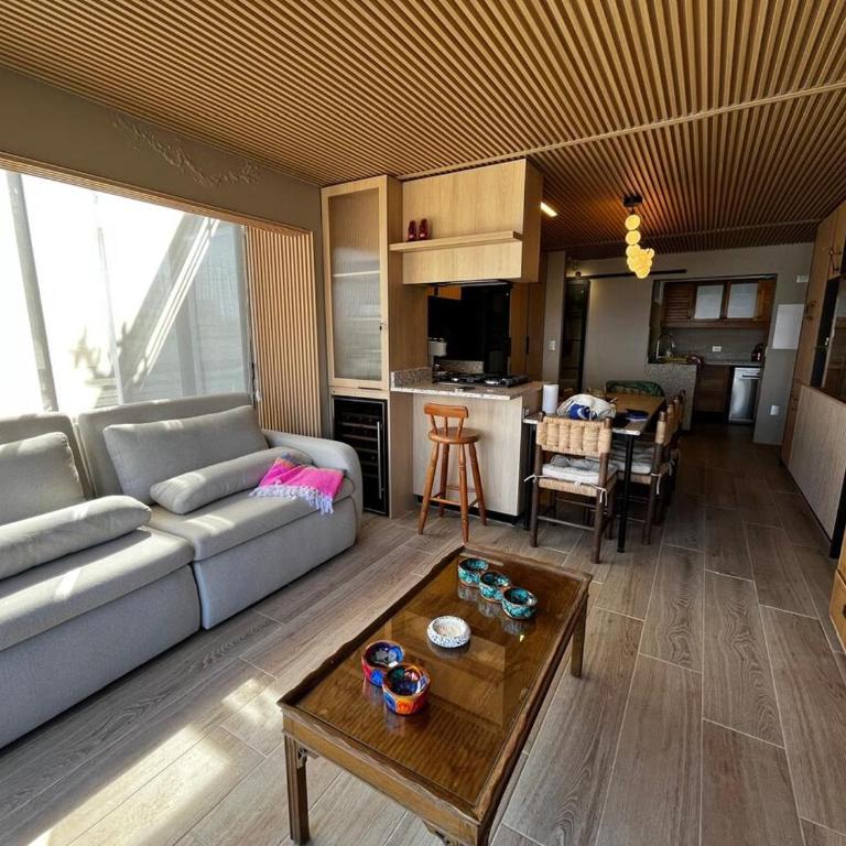 Concón departamento acceso directo a Playa Amarilla - Two-Bedroom Apartment - 26