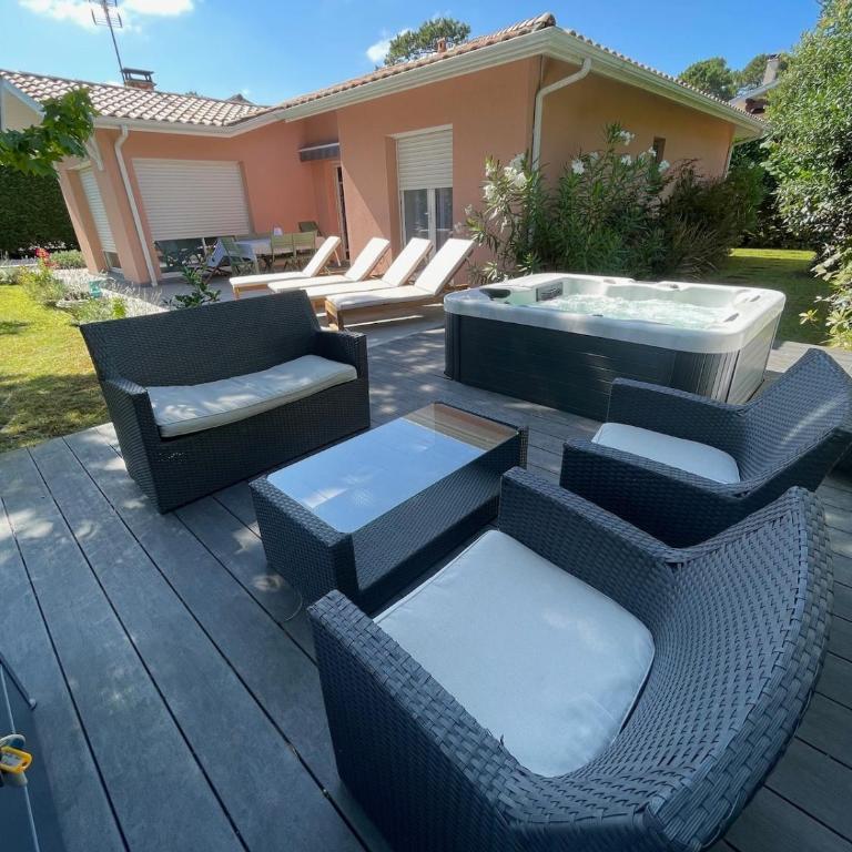 Maison au calme au Cap Ferret Petit Piquey - Maison 3 Chambres - 2