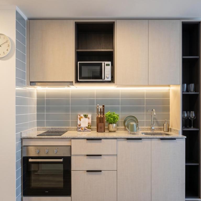 Studio Cercano al Movistar Arena y Parque Ohiggins - Apartamento de 1 dormitorio - 5