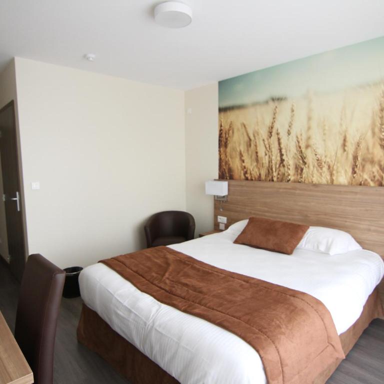 Logis Hôtel - La Chambre d'Amiens - Chambre Double avec Balcon - 2