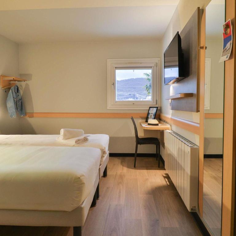 Hotel ibis budget Aix Les Bains - Grésy - Chambre Standard avec 2 Lits Simples - 1