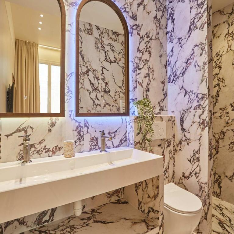 Superbe Apartment with AC Le Marais Beaubourg - Appartement 2 Chambres - 4