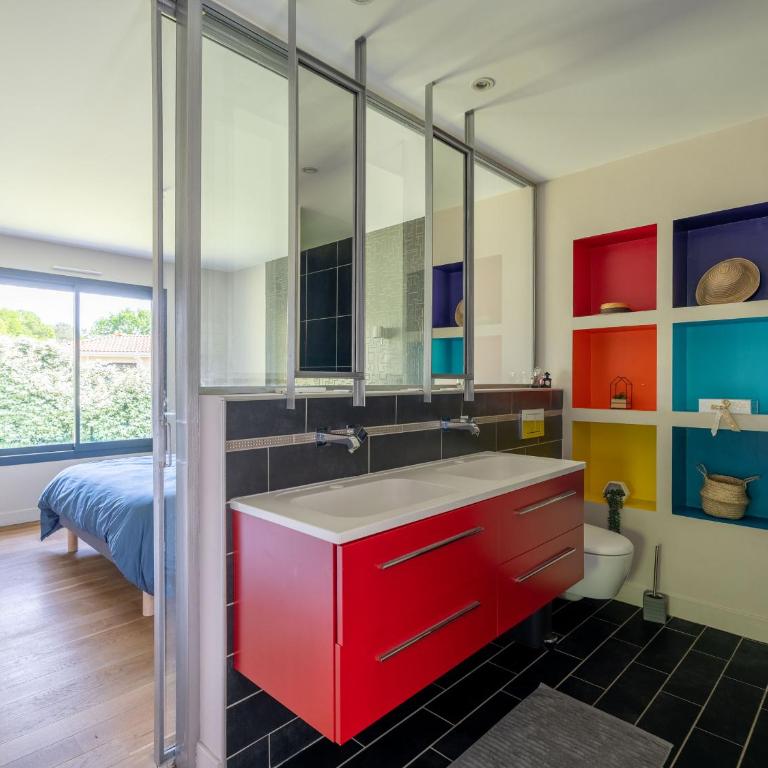 Villa Contemporaine 14 Pers. avec Piscine Chauffée et Jardin - Dune du Pyla et Plages à Proximité - FR-1-319-512 - Villa - 34