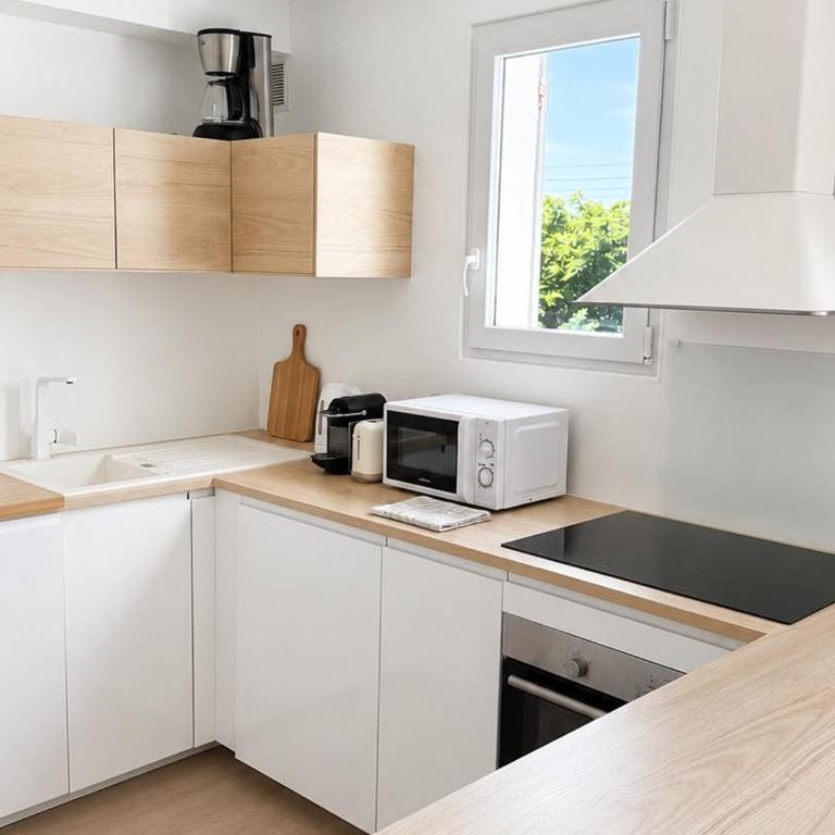 Charmant T2 rénové avec balcon, parking privé, à 2 pas des plages de Capbreton pour 4 personnes - FR-1-239-1071 - Appartement 1 Chambre - 5