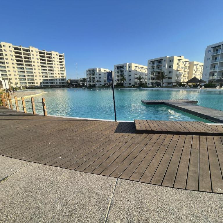 Mazablue, alberca más grande de México - Apartment mit 2 Schlafzimmern und Blick auf das Resort - 5