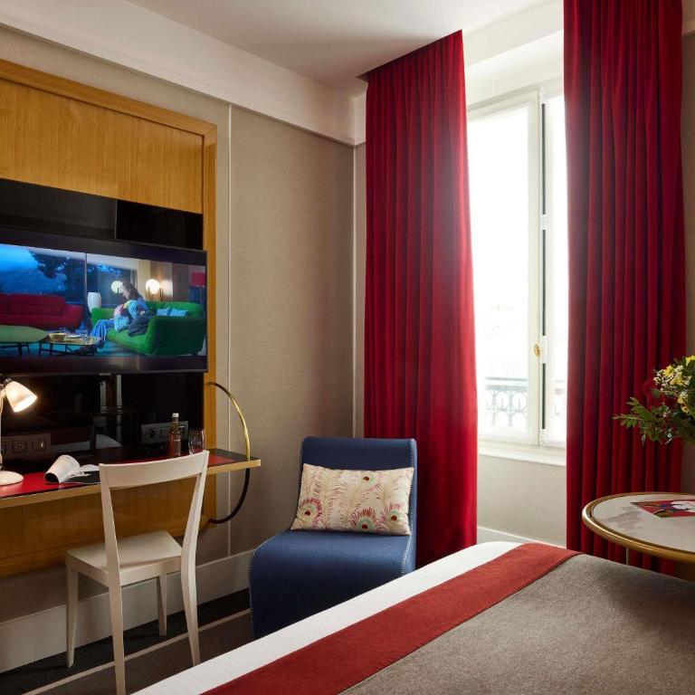 l'Echiquier Opéra Hotel Paris - MGallery Collection - Chambre Classique avec Lit Queen-Size - 5