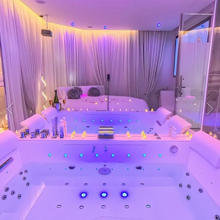 24h du Mans, Jacuzzi Privatif, Lit XXL, Sofa Tantra, Jardin - Appartement 1 Chambre - 19