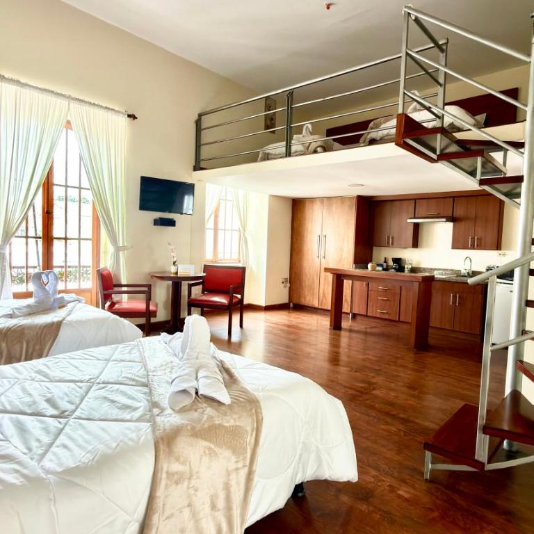 Loft con linda vista -Centro Histórico de Cuenca - Apartamento de 1 dormitorio - 3