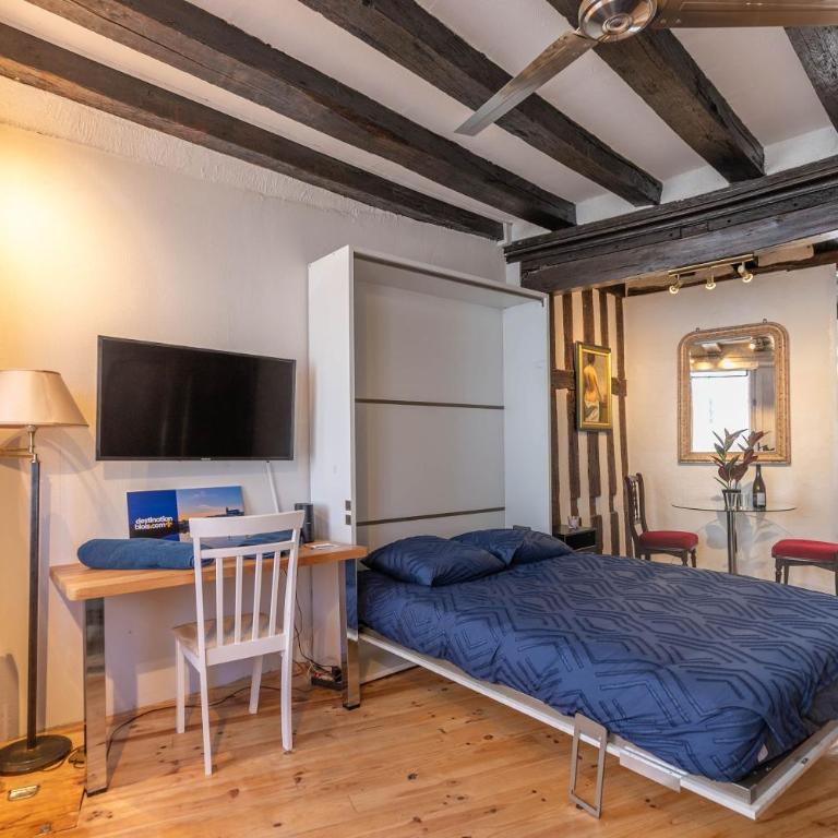 Studio d'exception - Façade classée XVe Blois - Apartment mit 1 Schlafzimmer - 2