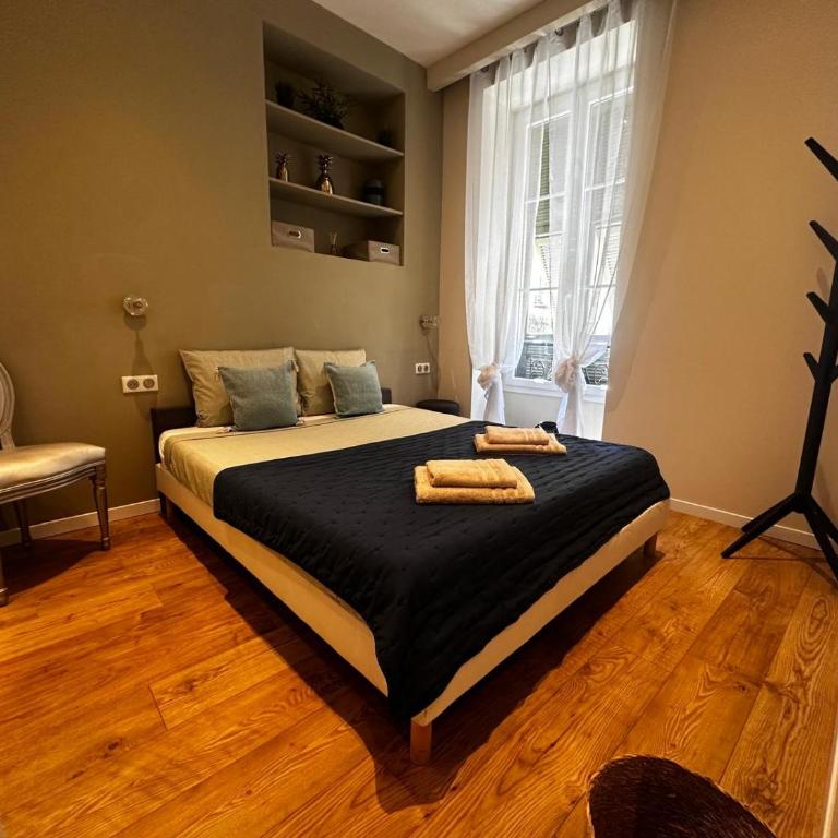 Le Niçois Élégant 2pièces climatisé cœur port Nice - Appartement 1 Chambre - 12