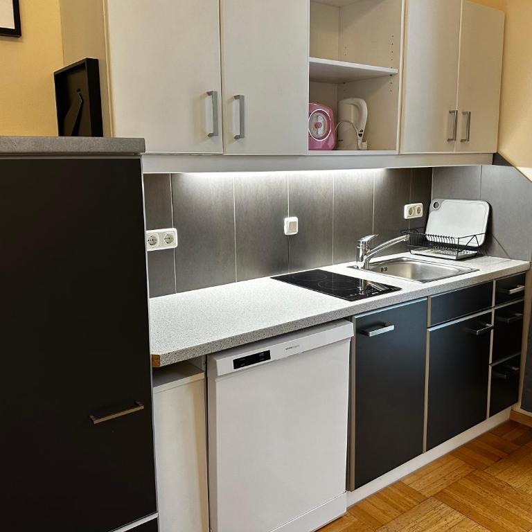 Smaragd, Apartment im Zentrum am Fluss, Balkon - Studio-Apartment - 14