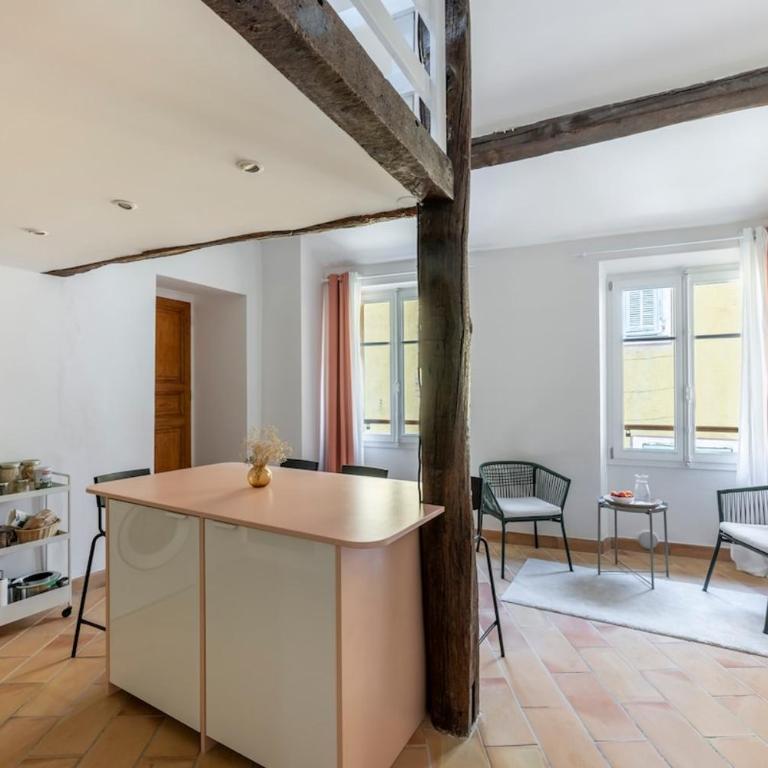 Stylish 2BR with AC Heart of Villefranche - Appartement 2 Chambres - 11