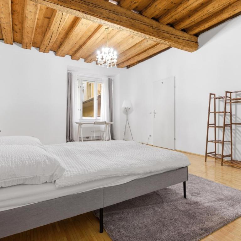 Alpena Homes, Zentrum, sehr geräumig, Küche - Apartment mit 2 Schlafzimmern - 12