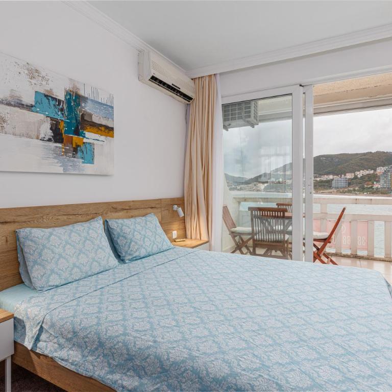 First Line Sea View apartment in Rafailovici - Studio sa Pogledom na More - 1