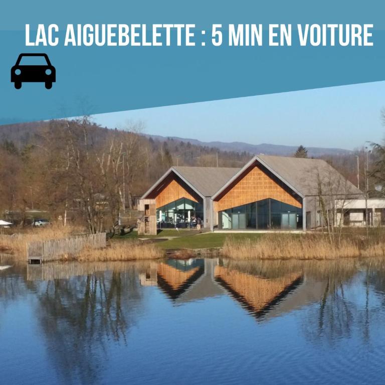 Appartement Cosy - Business & Détente - Lacs & Chartreuse - Proche A43 - Appartement 1 Chambre - 6