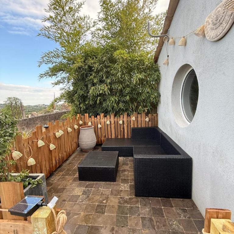 Villa 45 La Cove Sur Loup - Bungalow avec Terrasse - 11