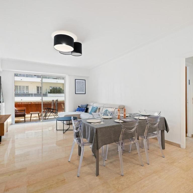 110 m2 Family, 3 bedrooms AC and Terrace Beach 8 min away - Appartement 3 Chambres avec Balcon - 41