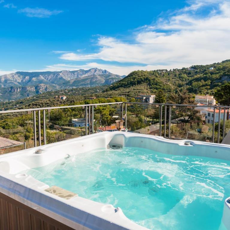 Villa Rosa private Jacuzzi with sea view - Villa con Vista Mare - 4