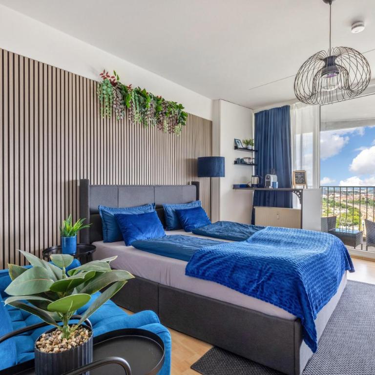 Global Bnb - Loft 28 Blue - Estudio con vistas al jardín - 2