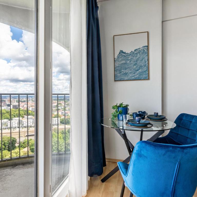 Global Bnb - Loft 28 Blue - Estudio con vistas al jardín - 11