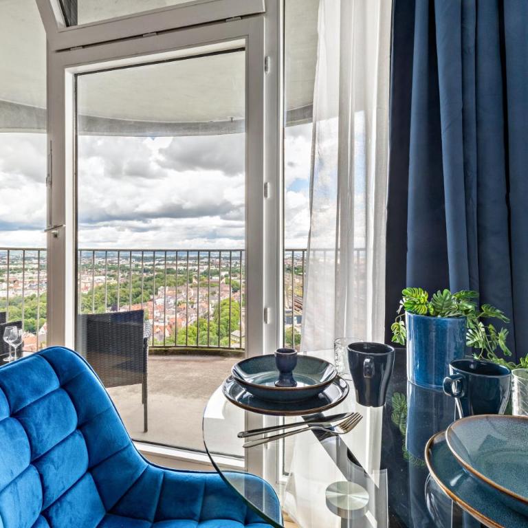 Global Bnb - Loft 28 Blue - Estudio con vistas al jardín - 10