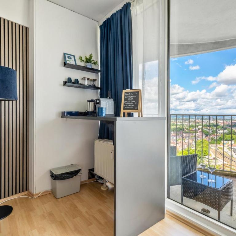 Global Bnb - Loft 28 Blue - Estudio con vistas al jardín - 6