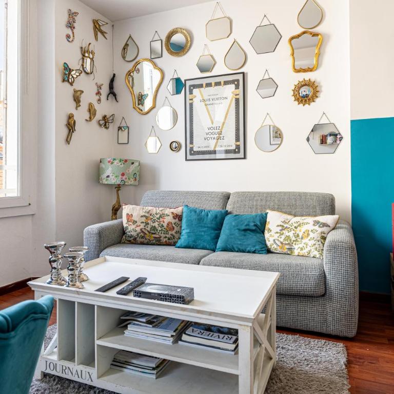 LE MIROIR D'ANDRÉ séjour de bonheur au cœur de Cannes - Appartement 1 Chambre Supérieur - 10