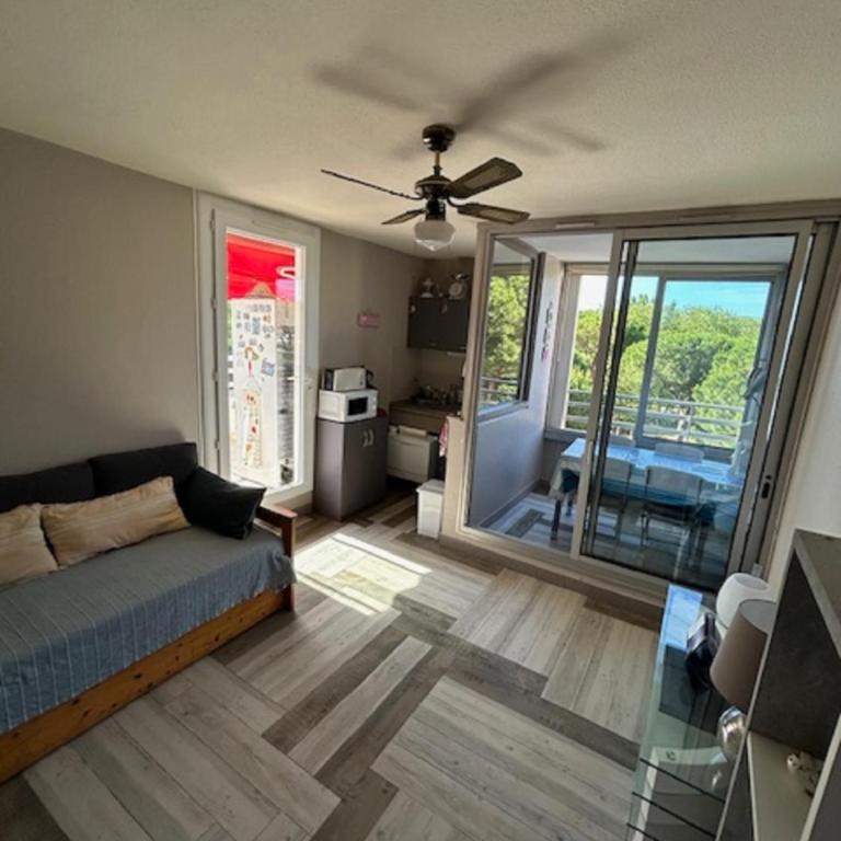 Vittoria Immobilier 1-REGLEMENT SUR PLACE - Chèques Vacances acceptés - Studio with Garden View - 5