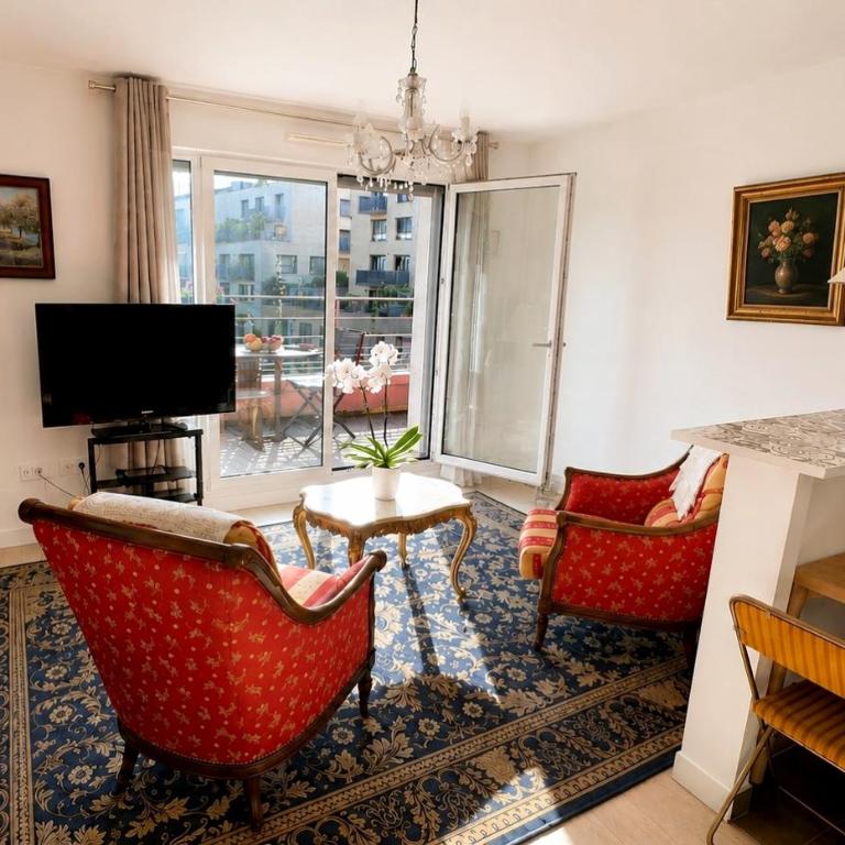 Penthouse vue sur canal et 2 pièces - Appartement 1 Chambre - Vue sur Jardin - 6