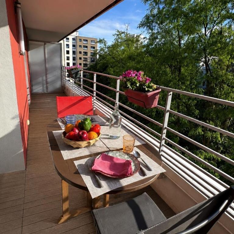 Penthouse vue sur canal et 2 pièces - Appartement 1 Chambre - Vue sur Jardin - 8
