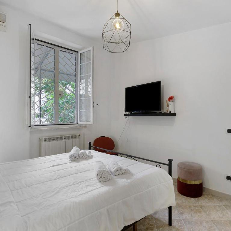 Portatrastevere - Appartamento Deluxe con 2 Camere da Letto e Vista Giardino - 4
