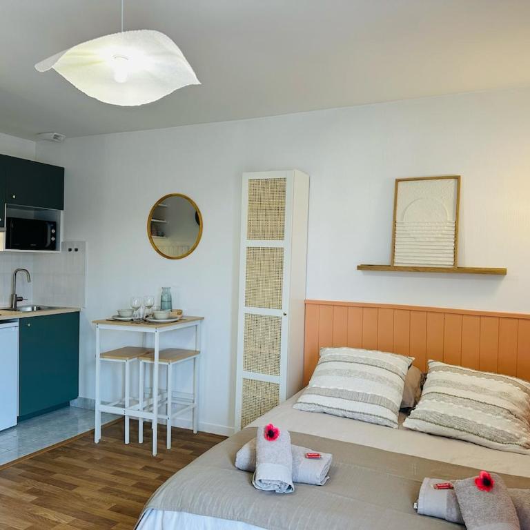 Le Hub Rennes Gare Parking privé - Apartment mit 1 Schlafzimmer - 9