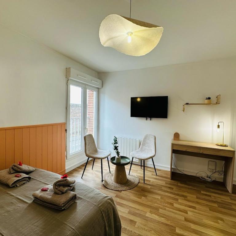 Le Hub Rennes Gare Parking privé - Apartment mit 1 Schlafzimmer - 19