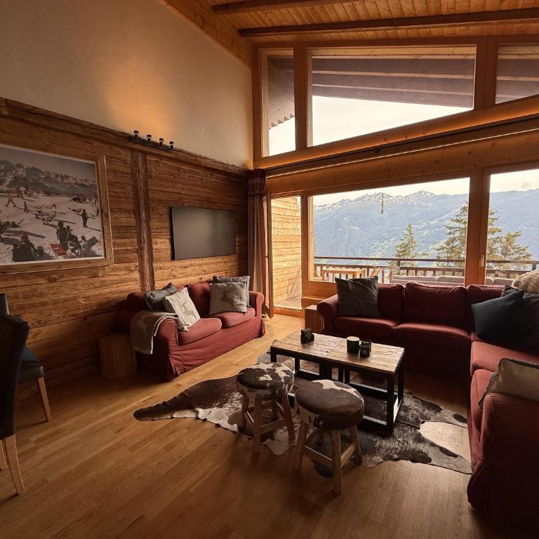 Central Verbier 5-bedroom Penthouse with Pool, Sauna, Gym, Stunning View - Appartement - 15