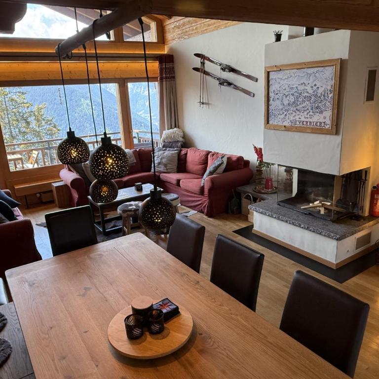 Central Verbier 5-bedroom Penthouse with Pool, Sauna, Gym, Stunning View - Appartement - 16