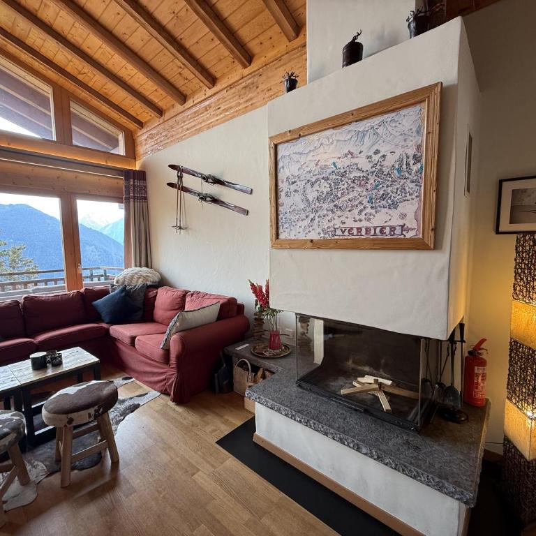 Central Verbier 5-bedroom Penthouse with Pool, Sauna, Gym, Stunning View - Appartement - 14