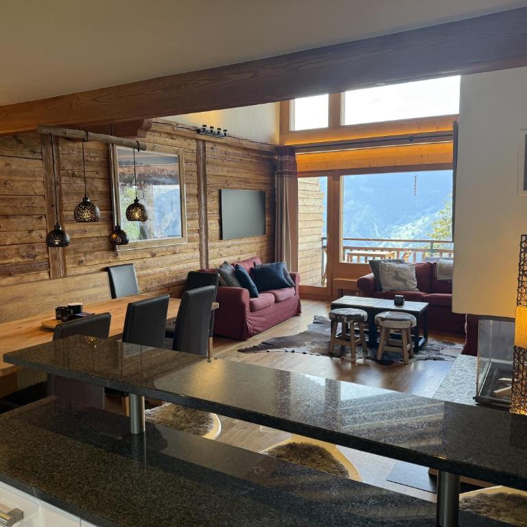 Central Verbier 5-bedroom Penthouse with Pool, Sauna, Gym, Stunning View - Appartement - 3