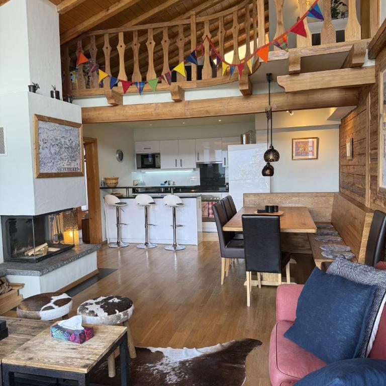 Central Verbier 5-bedroom Penthouse with Pool, Sauna, Gym, Stunning View - Appartement - 9