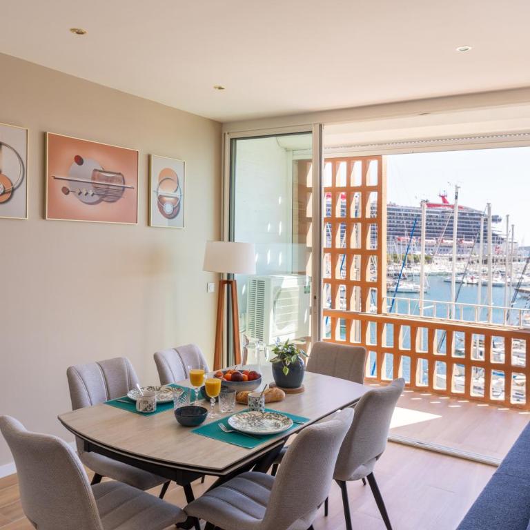 Superbe 2 pièces, terrasse face au port et mer - Apartment mit 1 Schlafzimmer - 19