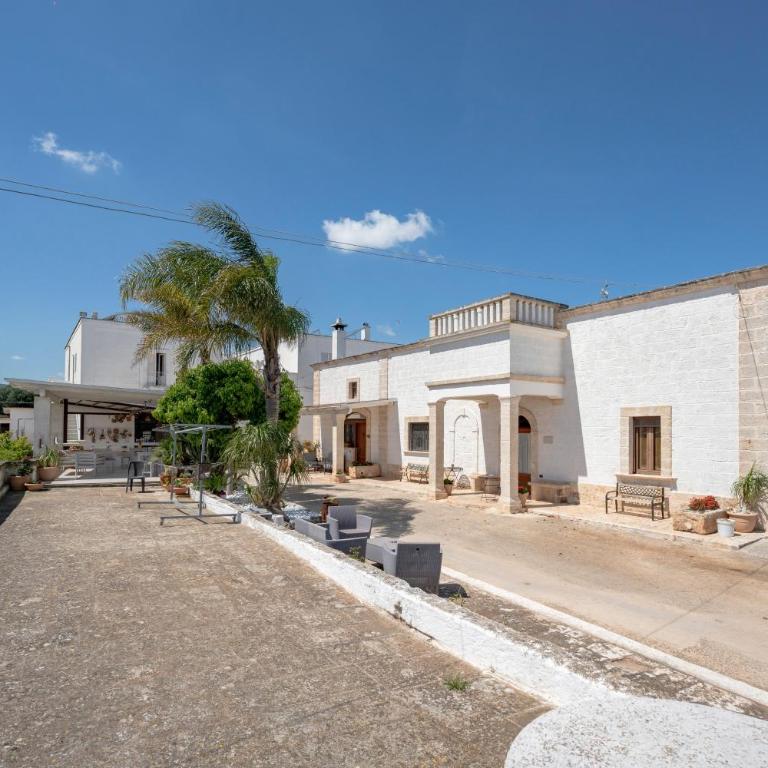 Masseria Lamapecora - Camera Matrimoniale con Vista Giardino - 11