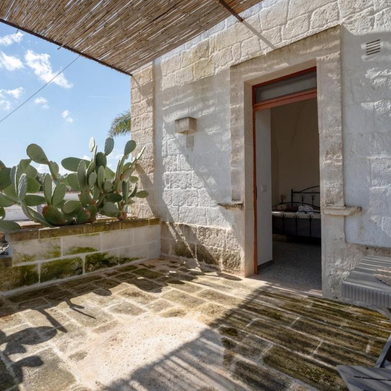 Masseria Lamapecora - Camera Matrimoniale con Vista Giardino - 14