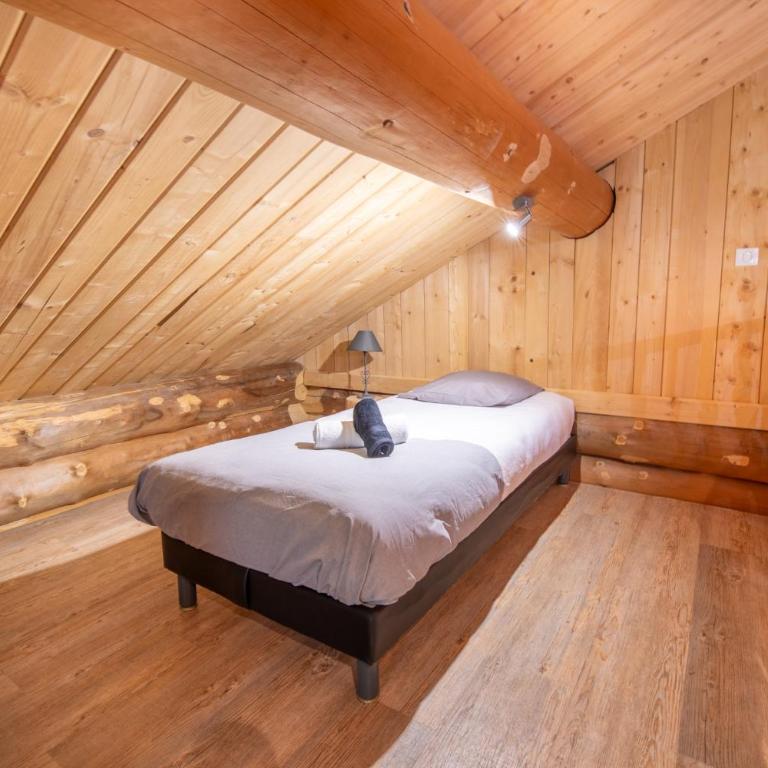 Chalet en rondins, proche des pistes, 8p - Chalet 3 Chambres - 6