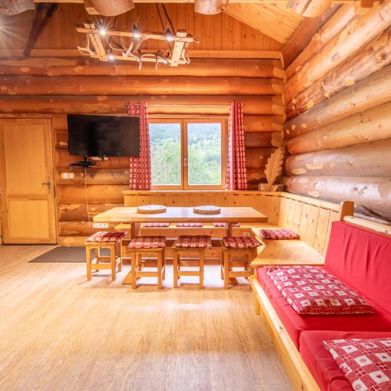 Chalet en rondins, proche des pistes, 8p - Chalet 3 Chambres - 5